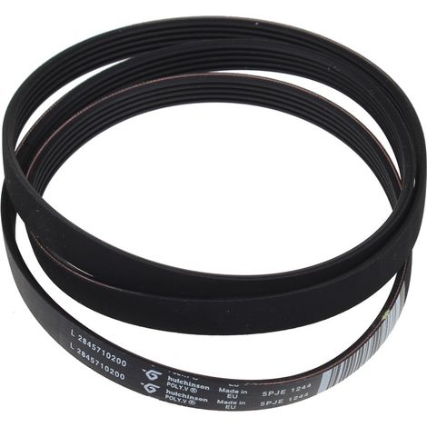 Beko - correa de transmisión poly-v 1244 pj5 elástico - 2466300201 - 8053190537988