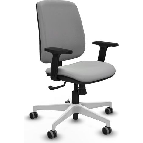 Bürostuhl piqueras y crespo Alares hellgrau Kunstleder (1/2)