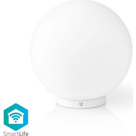 Nedis Wifilm10cwt lámpara de ambiente blanca 20 cm Wi-Fi