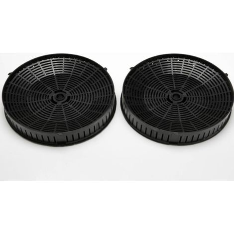 KIT 2pz FILTRI CARBONE ATTIVI CAPPA ELICA V400 DIAMETRO 180mm alt 41mm CFC003866