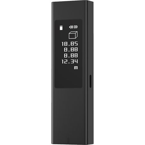 Télémètre petit de 40 m, numérique télémètre tactile avec écran portatif OLED de 1,3 pouces (1/5)
