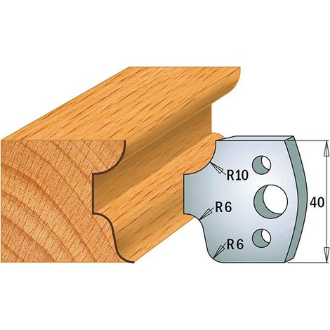 690.045 PAR CUCHILLAS KSS 40X4MM