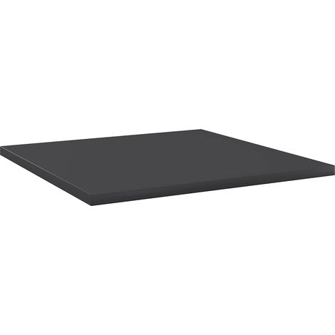 Maison Exclusive - Bücherregal-Bretter 8 Stk. Grau 40x40x1,5 cm H (1/5)
