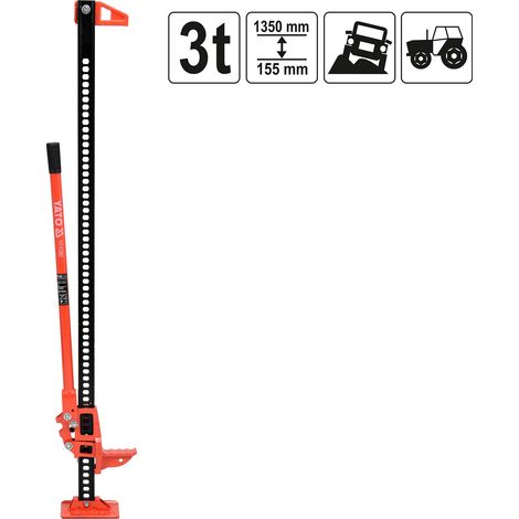 High-Lift Offroad Wagenheber, Stockwinde 33“ 125-1320mm 3t (1/5)