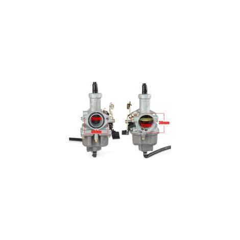 Carburateur DOLASO PZ26 26 mm avec filtre à air, kit carburateur compatible avec les motos Honda CB125, XL125S, TRX250, TRX 250EX, XR100, XR200, CG CB 125 et 150 cm³ (quads, motos de motocross).