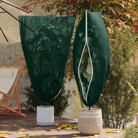 Winterschutz fur Pflanzen 5 pcs Grün 1,55 x 1 m Vliesstoff