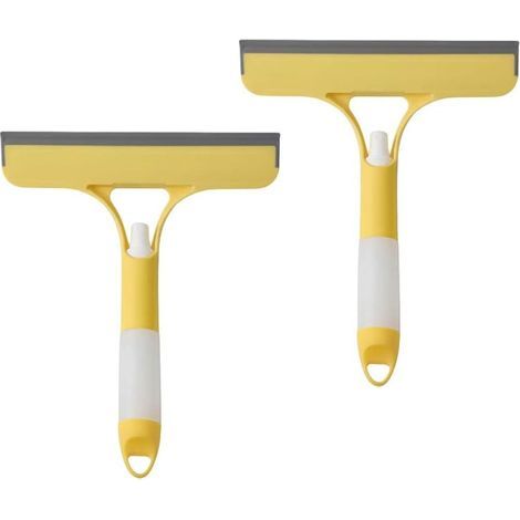 3 en 1 Raclettes De Douche Nettoyant pour Vitres De Voiture Nettoyant pour Vitres De Voiture Outil De Nettoyage De Vitres De Douche Outil De Nettoyage De Vitres Raclette De Vitre avec Spray Nettoyant (1/5)
