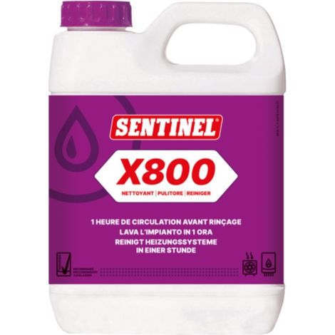 Pulitore Impianti di RIscaldamento Vecchi SENTINEL X800 ULTRA 1 LT