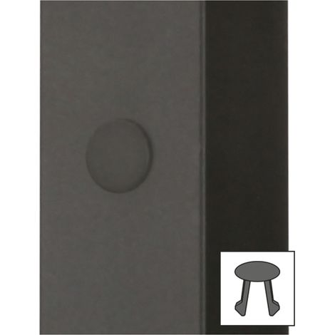 Hettich CADRO Blindstopfen Kunststoff Schwarz E2 (1/3)