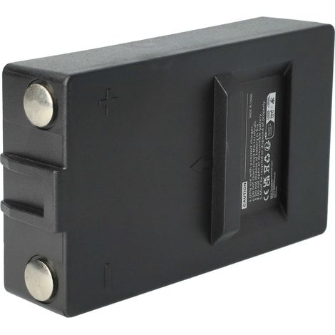 vhbw Akku Ersatz für H984.7669, H9847669, FUA 41, RNBB7215 für Industrie-Funkfernsteuerung Fernbedienung (2000 mAh, 7,2 V, NiMH) - Schwarz