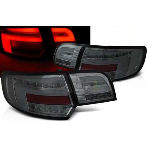 Paire de feux arriere Audi A3 8P sportback de 2008 a 2012 FULL LED BAR fume (1/5)