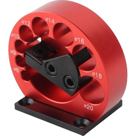 Kit de gabarit pour la fabrication de goujons avec perçage réglable, fraisage et tige ronde, outil auxiliaire, trous de 8, 9, 10, 12, 14, 16, 18 et 20 mm (1/5)