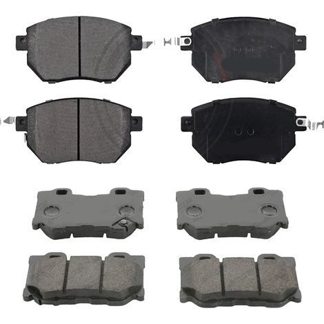 KIT PASTIGLIE FRENO ANTERIORI E POSTERIORI compatibile con INFINITI Q70 (Y51), QX70 / PASTIGLIE FRENANTI AUTO OEM FDB1881 FDB4284,FDB4324 FDB4312 / SOSTITUZIONE DIRETTA / BASSA POLVERE / SILENZIOSO (1/4)