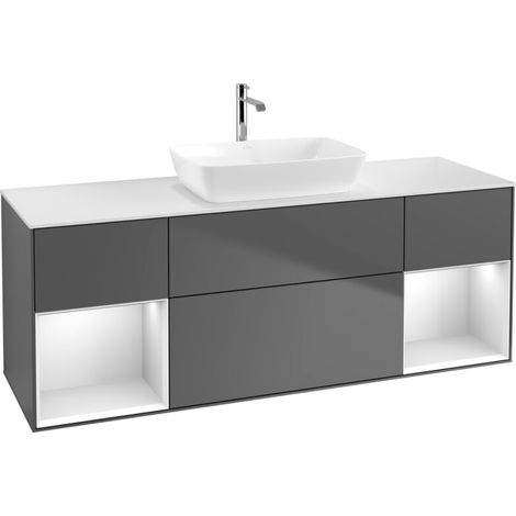 Villeroy & Boch F861MTGK Armoire sous-lavabo Finion F86 (1/2)