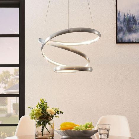 [NEUWERTIG] B-Ware Lindby Smart Verio LED-Pendelleuchte Hängeleuchte Hängeleuchte Leuchte Höhe 27 c (1/2)
