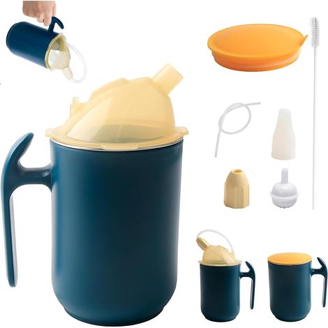 Gobelet Anti-Déversement 400ML Pour Personnes Âgées (1/5)