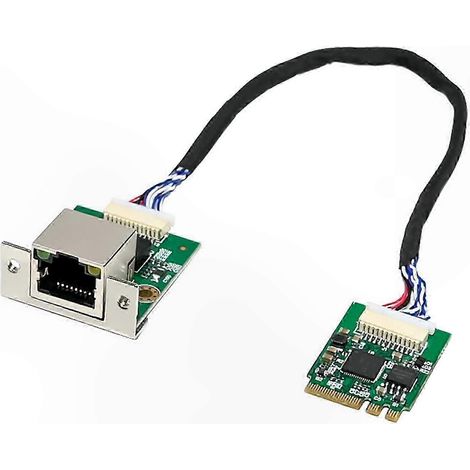 Carte Réseau Ethernet 2.5G NGFF 2230, Adaptateur PCIe Compatible, Débit 2.5G/1G/100M, Performances Supérieures et Stabilité Renforcée (1/5)