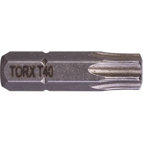 Embout Trempe extra dure Torx T40 - 25 mm - Riss