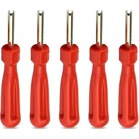 10 Pièces Démonte Obus De Valve Des Pneus Voiture, Extracteur Pneu Demonte Valve, Pneus, Pour Voiture Moto Vélo - (1/5)