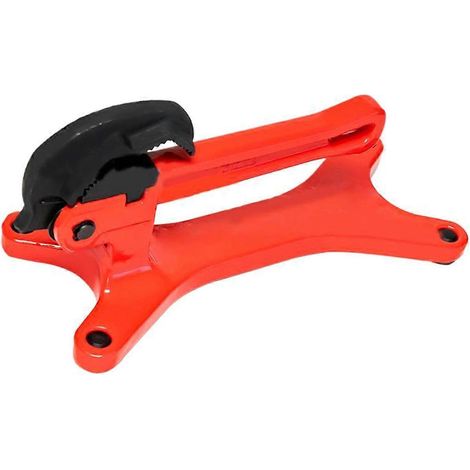Pinces de serrage manuelles pour tubes, support de canalisation, base solide, mâchoires à ressort, outil multifonctionnel portable en aluminium. Étau pour tubes en aluminium. (1/5)