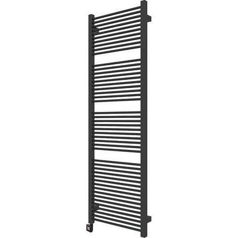 Elektrischer Handtuchheizkörper - Schwarz - Höhe 735mm Breite 430mm - 400 Watt - MIK735/430E1N