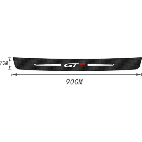 (1 pièce pour GT) Autocollants de seuil de porte anti-rayures pour Peugeot KIA GTLine GT GTi 301 2008 307 107 207 3008 308 208 206 Stinger (1/3)