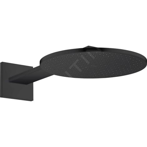 Douchette de tête HG AXOR 300, 2 jets, avec bras de douche noir mat (1/5)