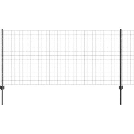 Maison Exclusive - Geschweißter Drahtzaun 10 x 1 m (B x H) PVC-be