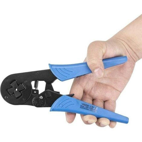Pince à sertir auto-réglable Outils de sertissage utilisés pour embouts de câble de 4-16 mm2 (AWG10-5) (1/4)