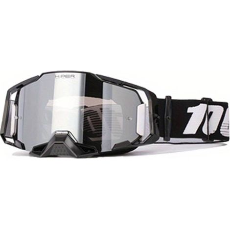 Lunettes de motocross haut de gamme - Verres HD, antibuée, parfaites pour la moto, le ski, le VTT et le cyclisme (1/5)