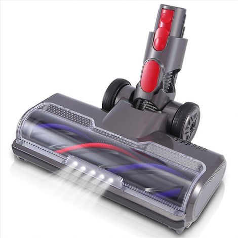 Brosse pour aspirateur V7 V8 V10 V11 V15, brosse électrique avec tête de moteur à entraînement direct et turbine