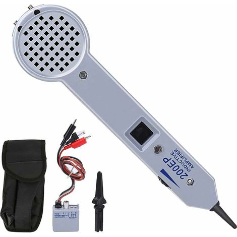 BR-Vie Kit générateur audio, détecteur de ligne de mesure de câble réseau, circuit de suivi de fil 200EP testeur de câble haute précision, amplificateur d'inductance de recherche de ligne (1/5)