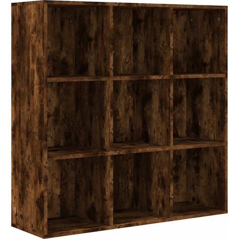 Maison Exclusive - Estantería roble ahumado 98x29x97,5 cm (1/5)