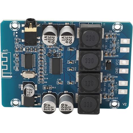 Carte d'amplificateur numérique double canal XH M314 TPA3118 2x30W, Bluetooth, alimentation CC 8-26V (1/5)