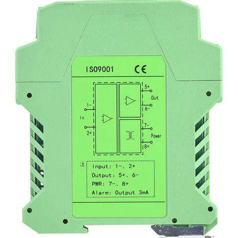 Electric Signal Isolator Analog Input Output 4-20mA Current Signal Isolation 1 In 1 Out (1/5)