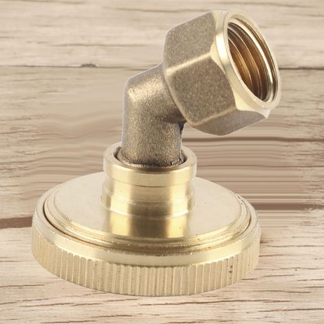 Tête d'arrosage de jardin coudée à 7 trous avec filetage femelle G1/4" (1/5)