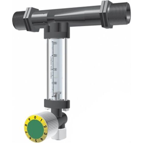 Inyector Venturi 32Ø 7mm con llave dosificadora (1/2)
