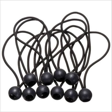 30pcs Tendeur Elastique, Tendeurs Elastique Caoutchouc avec Boule, pour Bâche,Pavillon,Tente,Rideaux,Grillage Jardin.Fixation de Bâche de Serre,Fixation de Bâche de Remorque. (1/5)