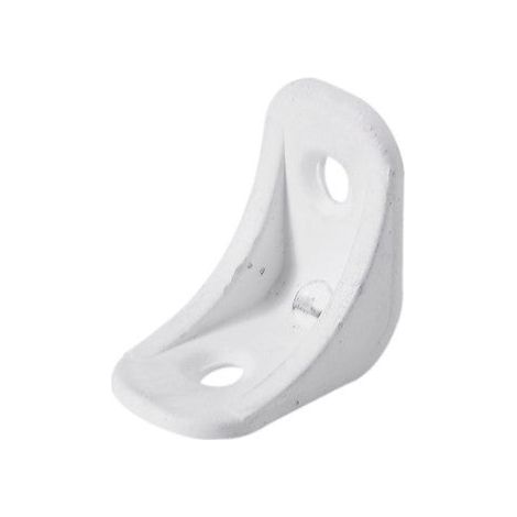 Lot De 4 Équerres De Chaise Plastique Brut Hettich, L.24 Mm