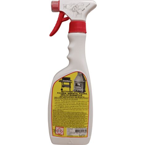 Nettoyant puissant vitre insert, poêles à bois, four 500ml