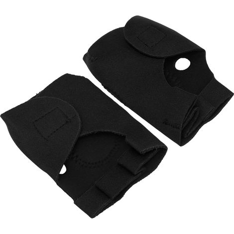 Gants d'entraînement respirants avec paume renforcée pour musculation - Noir (1/5)