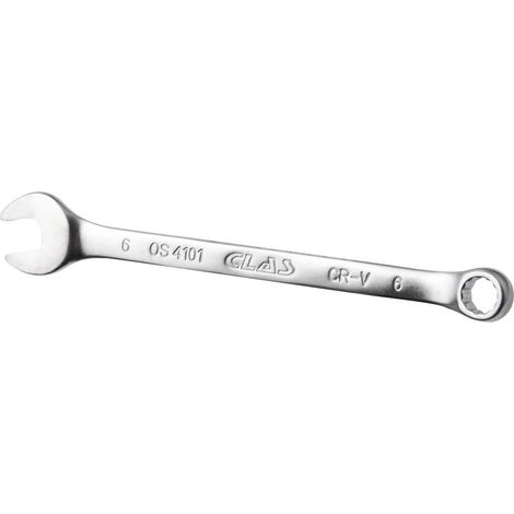 Clé mixte 6mm 12 pans CrV DIN ISO 3113 - OS 4101 - CLAS Equipements