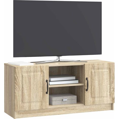 Maison Exclusive - Mobile TV Rovere Sonoma 102 x 34,5 x 47 cm Legno ingegnerizzato