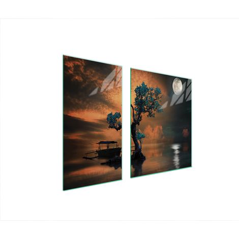 GLASSCHUTZPLATTE FÜR HERD 90x52 TREE (1/5)