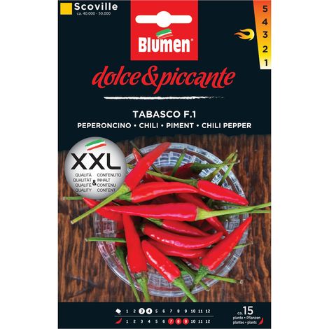 Tabasco-Pfeffersamen im Beutel (1/4)