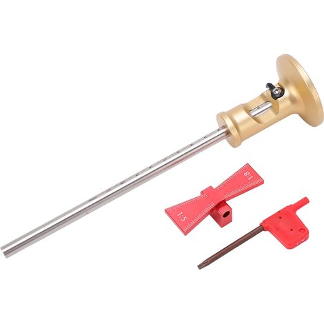 Jauge de marquage, Guide de gabarit en queue d'aronde, Kit d'outils de traçage pour le travail du bois, 2 pièces