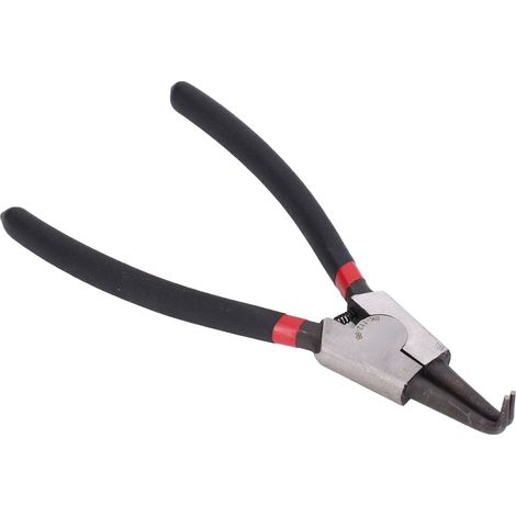 Pinces Circlips SK-112-9B acier chrome vanadium bout coudé 2mm ouverture 32mm pour montage demontage anneaux d'arret (1/5)