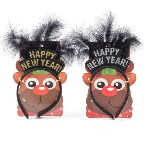 CERCHIETTO "NEW YEAR" 28X20 CM