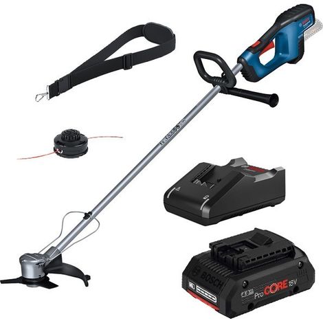Bosch GFR 18V-23 18V Pro Cordless Brushless Brushcutter Grass 1 x 4ah ProCore