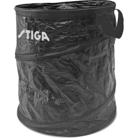 STIGA 2H1520004 ST1 Sacco Per Rifiuti Da Giardino, 56 L, 400x400x450 mm – Pieghevole, Facile Da Pulire – Per Giardinaggio
